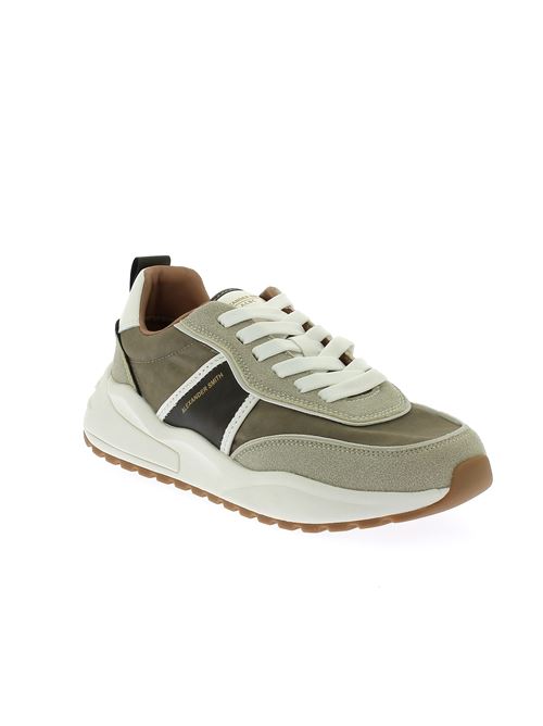 Eco Dover Man sneakers da uomo verde e grigia ALEXANDER SMITH ACBC | AEBBEDM7859LTOX